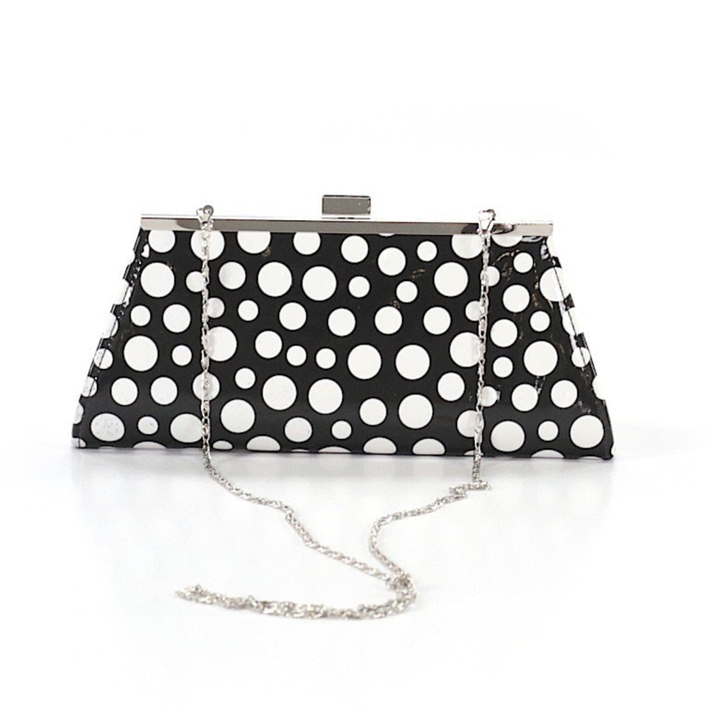 Vtg Neiman Marcus Polka Dot Shoulder Bag